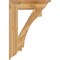 Ekena Millwork Imperial Traditional Rough Sawn Bracket, Western Red Cedar, 6"W x 28"D x 40"H BKT06X28X40IMP01RWR - alternate 2